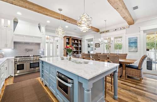 WaterSound Beach House | Spacious Getaway with Gulf View Tower, Golf Cart, Game Room, Pool & Bikes
