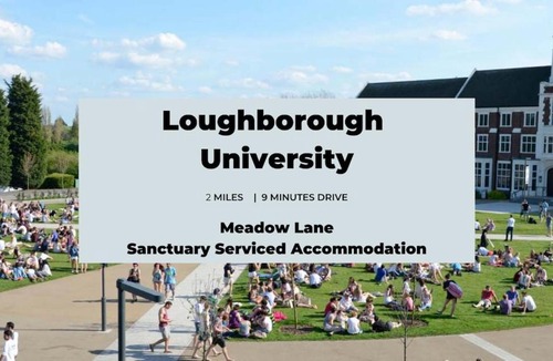 Loughborough Apartment | Spacious Ground Floor 2 Bed Apartment Free Parking Pet Friendly
