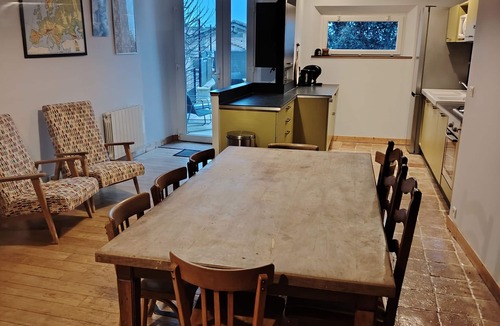 Molieres House | Spacious half-timbered house in the heart of a Quercy Caussadais village