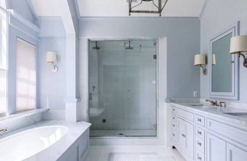 Old Brookville House | Spacious Hampton style house with giant indoor basketball court.