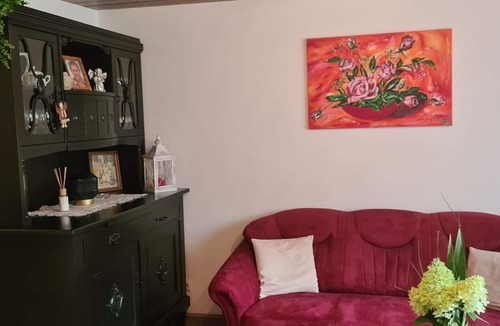 Wilhelmsthal Apartment | Spacious holiday home (100 sqm) for up to 5 people with a covered terrace