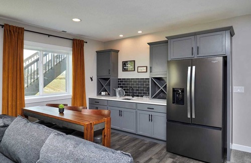 Granger House | Spacious home for 12 with large family room, deck, and peaceful views