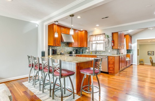 Severn House | Spacious Home w/Tranquil Patio ~ 29 Mi to DC!