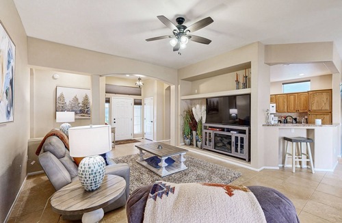 Rancho Vistoso House | Spacious home with access to shared pool/hot tub, sport courts, game room, & gym