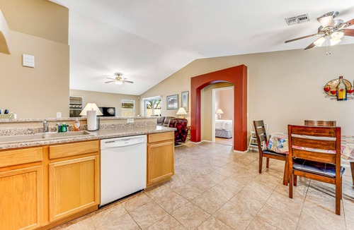 Rancho Mirage House | Spacious home with private heated pool with waterfall, putting green & firepit