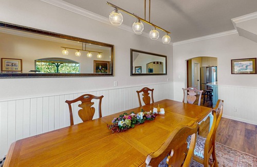 Gardiner House | Spacious home with river views, hot tub, covered porch, deck, grill, & W&D