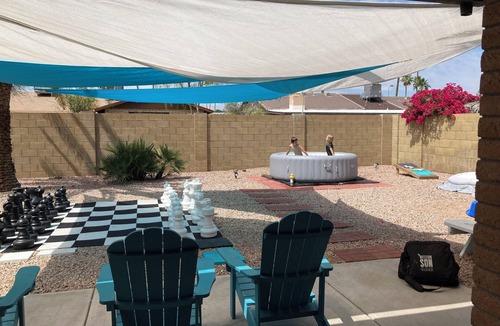 Tempe House | Spacious house, large/secure/activity-filled back yard, child and dog friendly
