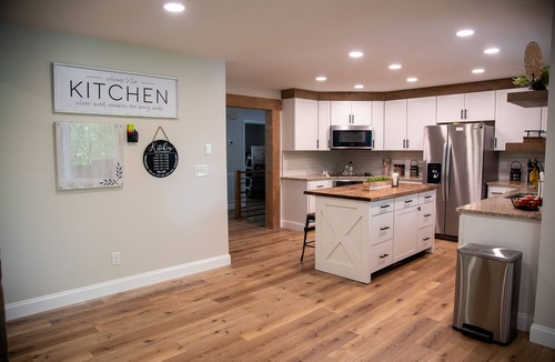 Big Creek House | Spacious Lakefront Home; Open Water Views