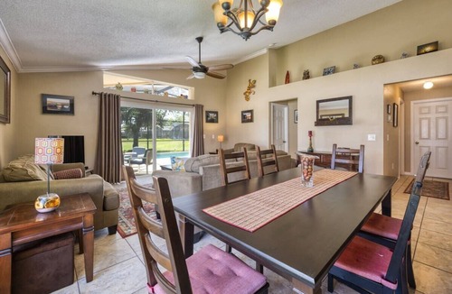 Lake Berkley Villa | Spacious Lakefront Home with Pool & Resort Perks