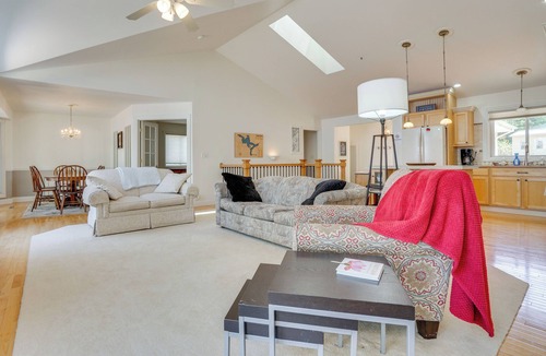 Chetek House | Spacious Lakefront New Auburn Home w/Sunroom
