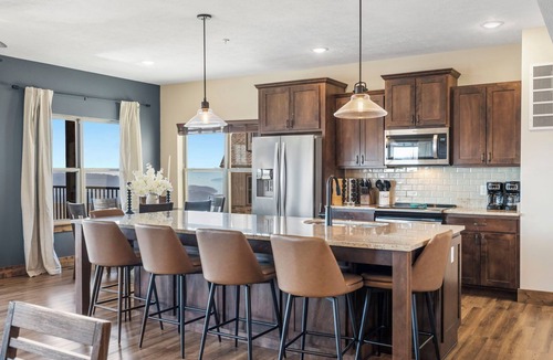 Indian Point House | Spacious Lakeview Retreat w/Game Room, Indoor Pool, Expansive Deck & Firepit