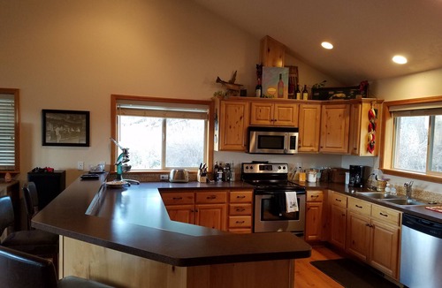 Harrison House | Spacious Log Home with stunning lake views