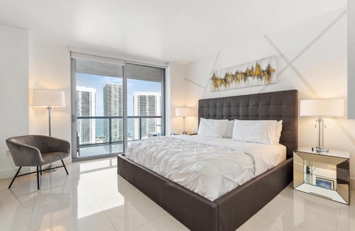 Hallandale Beach Apartment | Spacious Luxury Apartment at Beachwalk Resort with Ocean Views and Private Foyer