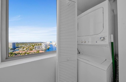 Hallandale Beach Apartment | Spacious Luxury Apartment at Beachwalk Resort with Ocean Views and Private Foyer