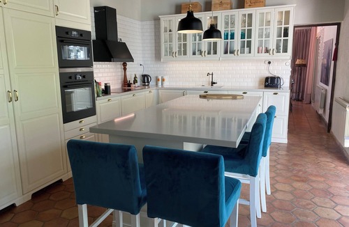 Margon Villa | Spacious Mediterranean villa in Languedoc. Large terrace and nice pool. Near mountains and sea.