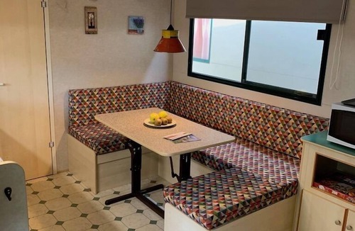 Viareggio House | Spacious mobile home, with veranda, on the family camping Paradiso