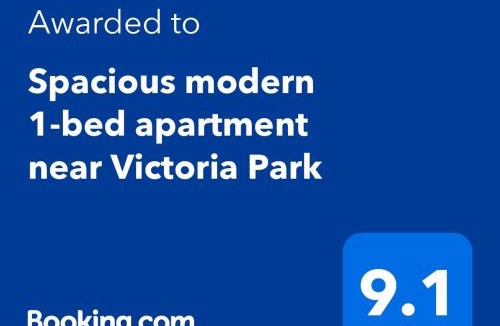 Bow Apartment | Spacious modern 1-bed apartment near Victoria Park & London Stadium