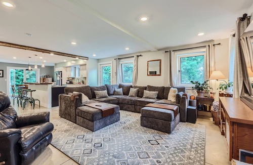 Ithaca House | Spacious, modern 4-BR house in serene wooded setting just minutes from downtown
