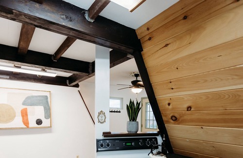Stamford Ski Chalet | Spacious Modern A-Frame w/Private Pond, Expansive Outdoors / Skiing / hiking!