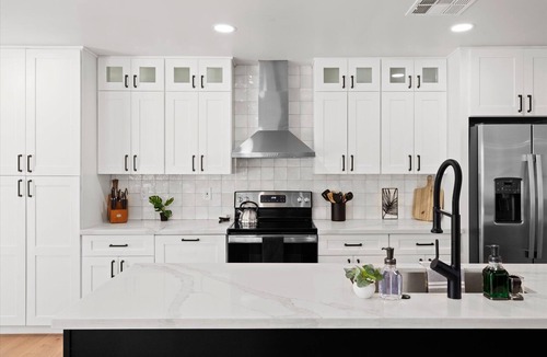 La Paz At Desert Springs House | Spacious Modern Pet Friendly Home with Private Heated Pool and Spa.