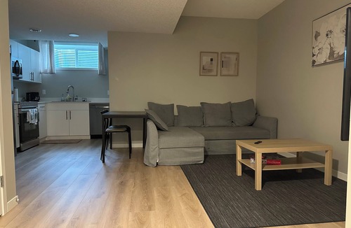 Northeast Edmonton House | Spacious new basement suite in a quiet neighbourhood (Private side entrance)