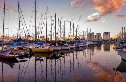 Waikiki Apartment | Spacious One Bedroom Harbor View Condos at Ilikai Marina With Private Balcony