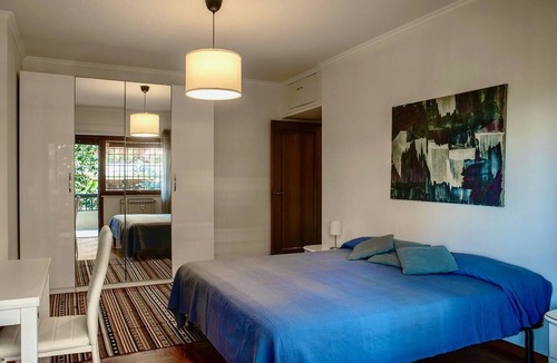 Fonte Meravigliosa Apartment | ★ Spacious Park Apt in Rome/Terrace/Parking/Garden/Minutes from Metro Stop