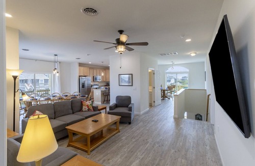 Waves House | Spacious, Pet-Friendly Waterfront Home w/Pool, Hot Tub, & Wraparound Decks