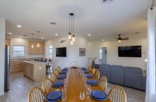 Waves House | Spacious, Pet-Friendly Waterfront Home w/Pool, Hot Tub, & Wraparound Decks