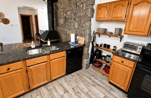 Cresco House | Spacious Poconos home with hot tub, firepit, fireplace, and game room