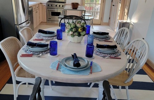 Nantucket Town House | Spacious, private, modern. Near Town, on bike path, w/parking! Five stars!