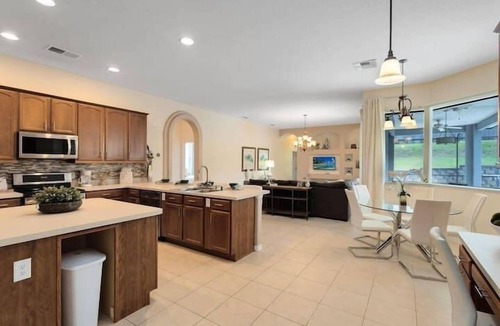 Legacy Park House | Spacious & Quiet 5 BR/3BA w/Pool and Hot Tub Close to the Magic of Disney