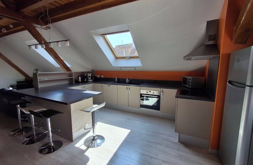 Dangolsheim Apartment | Spacious, quiet, with garage on the wine route, near Strasbourg and Obernai.