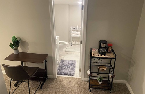 Champaign House | Spacious, remodeled 4-bedroom home with WiFi, AC, fire pit in charming Champaign