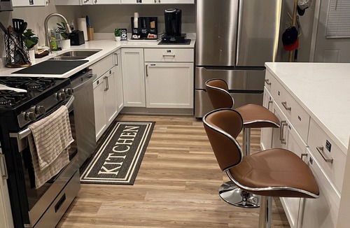 Champaign House | Spacious, remodeled 4-bedroom home with WiFi, AC, fire pit in charming Champaign