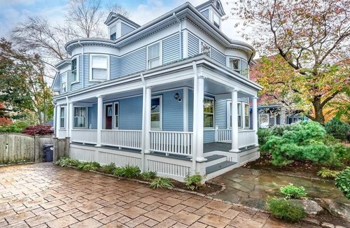Brookline House | Spacious Renovated Victorian Single-Family in Leafy Walkable Neighborhood