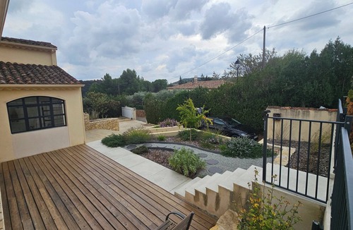 Roquebrun House | Spacious Roquebrun pool villa - Shops, restaurants & river beach, 10 min stroll