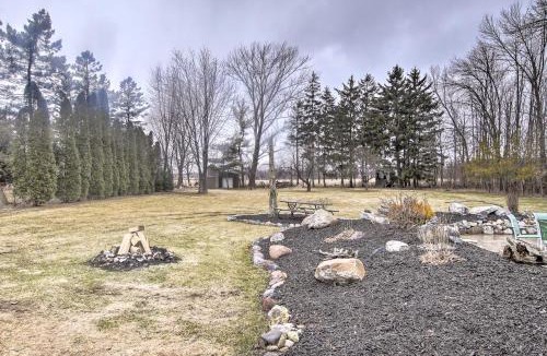 Sheboygan House | Spacious Sheboygan Home w/Grill & Fire Pit!