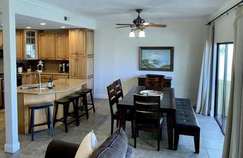 Navarre Beach House | Spacious soundside 3 story townhome, pool, tennis, golf cart, dock and boat lift