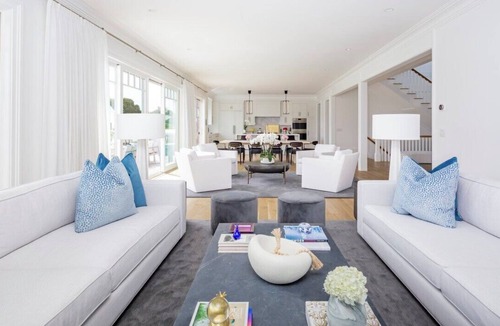 Shinnecock Hills House | Spacious Southampton estate with pool, hot tub, fire pit, and seamless.