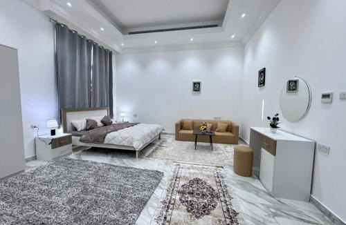 Abu Dhabi Apartment | Spacious studio 30 min from yas and airport