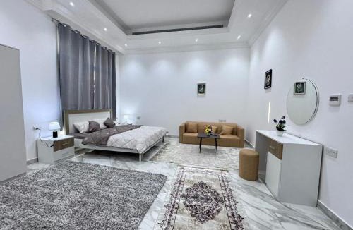 Abu Dhabi Apartment | Spacious studio 30 min from yas and airport