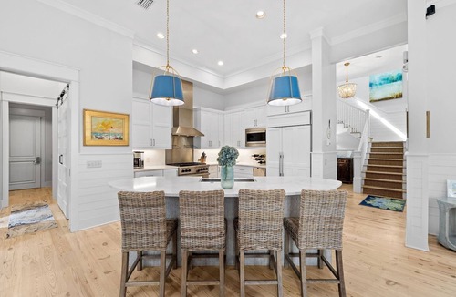 Cottage District House | Spacious WaterColor Retreat with Carriage House and Short Walk to Beach
