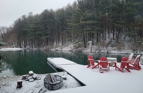 West Valley Ski Chalet | Spacious, Waterfront 5-bedroom chalet just outside of Ellicottville