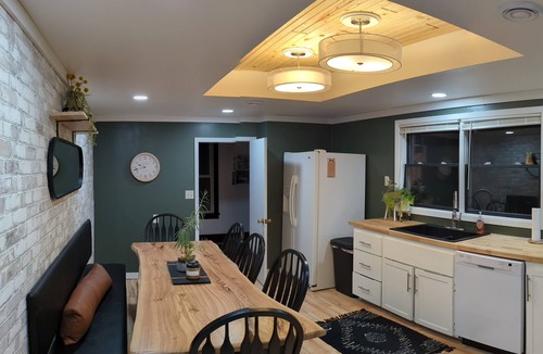 Chetek Condo | Spacious Waterfront with large deck, 2 Docks and Bar/game room