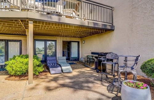 South Beach Villa | Spacious waterview haven with decks, firepit, AC, WiFi, pool - walk to beach