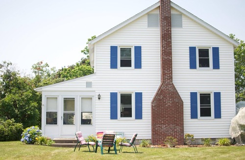 Westbrook Center House | Spacious yard and view of Long Island Sound- walk to secluded beach!