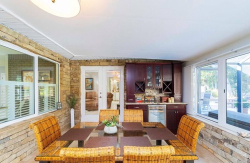 St. Augustine House | Sparkling pool and rejuvenating spa!