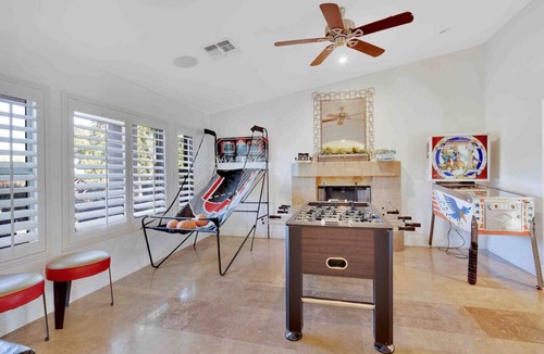 Thousand Palms Villa | Specials! Heated pool+spa|Game room|Sports courts