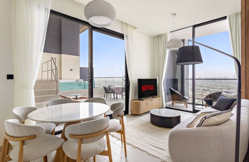 Jumeirah Village Circle Apartment | Spectacular 2BR with Private Pool in JVC